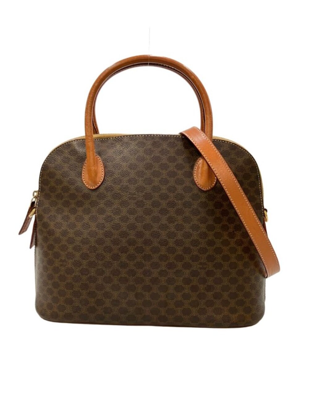 Celine 2-Way Shoulder Bag Crossbody Macadam Pattern